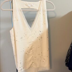 Cooper & Ella Ivory Starry Sleeveless Tank Top